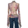Shimmery Y2K Shirt, S-L
