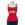 Red Flora Top, XS-L