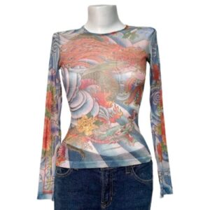 Tattoo Top, XS-L