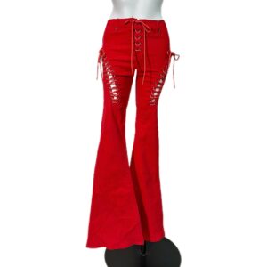Red Roxy Jeans, XS-S