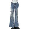Pinstripe Jeans