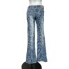 Pinstripe Jeans