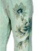 Beaded Flora Jeans