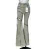 Lace Up Jeans
